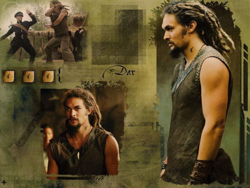 Dex character collage