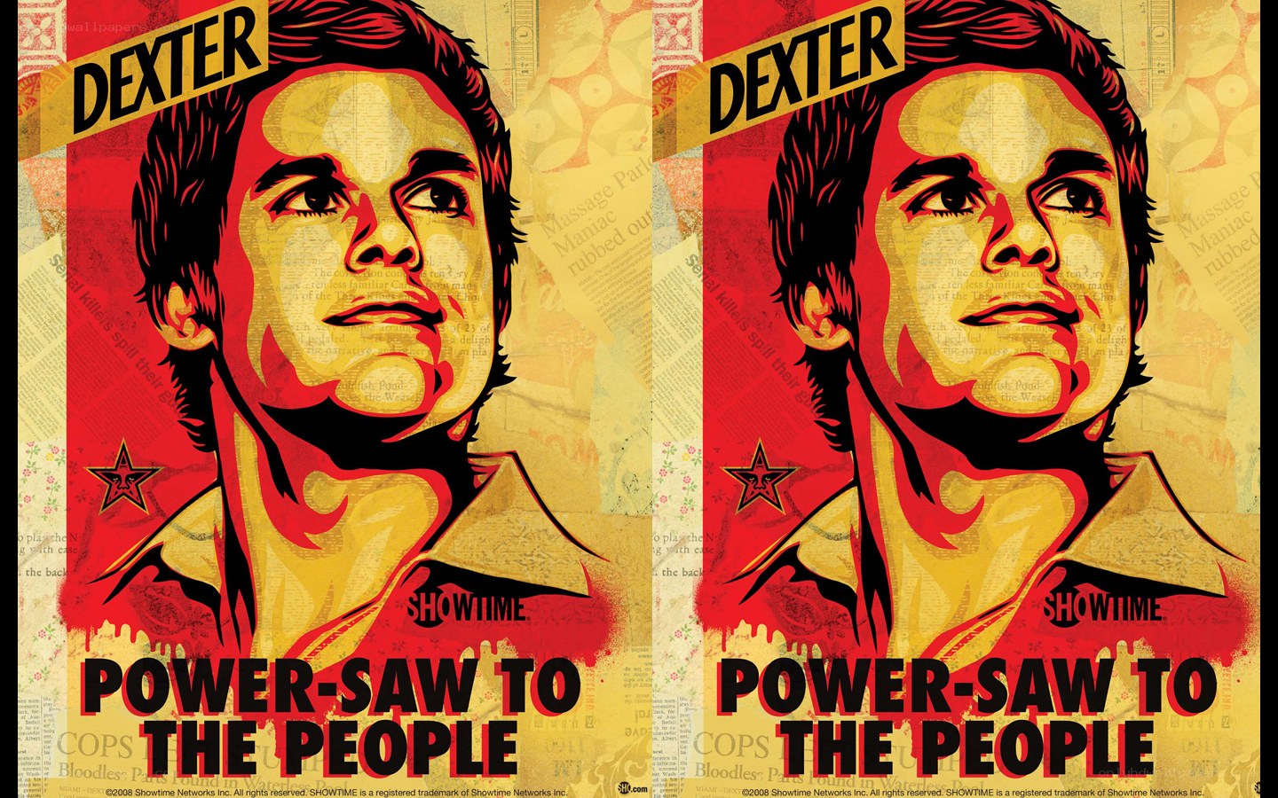 Dexter power-saw poster