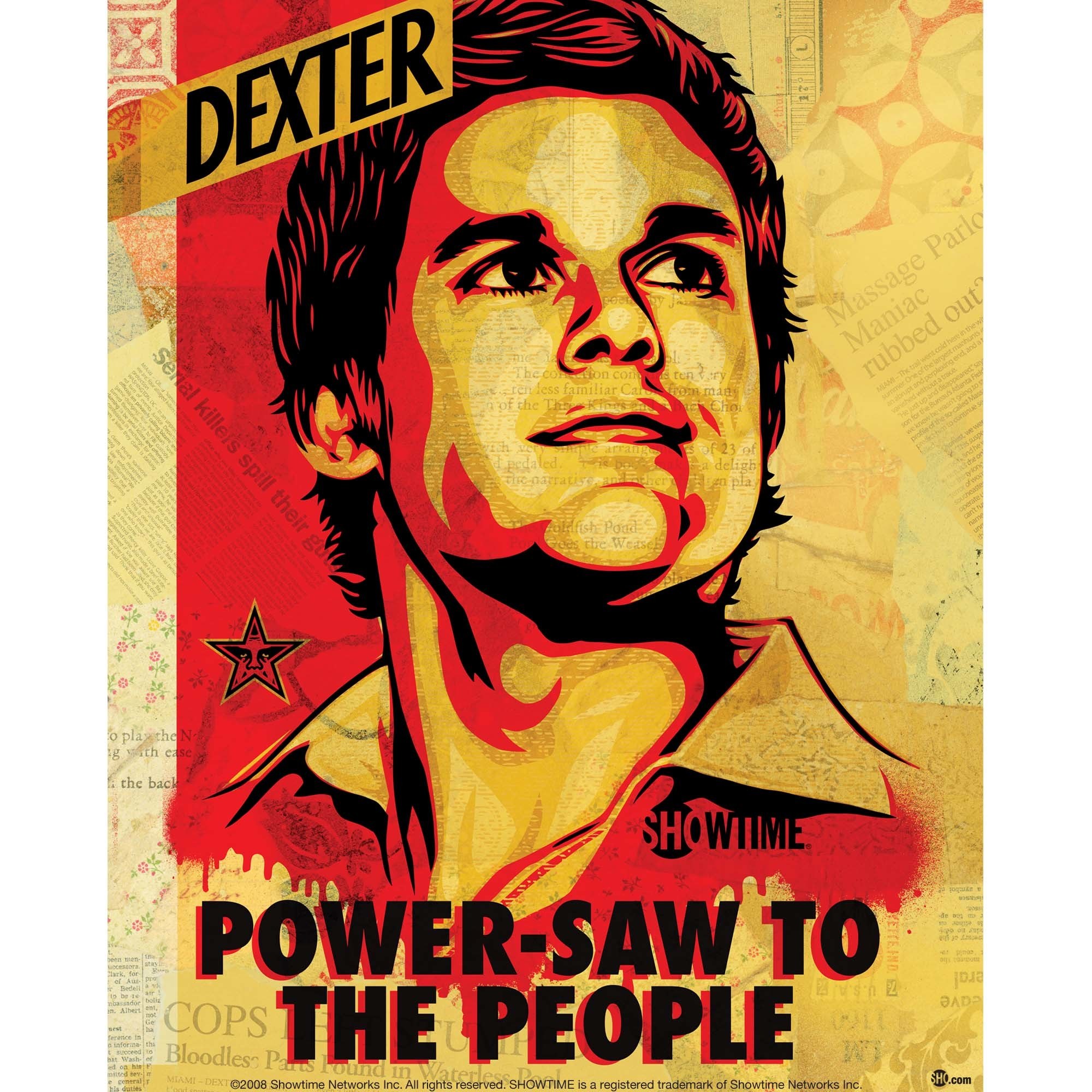 Dexter power-saw poster