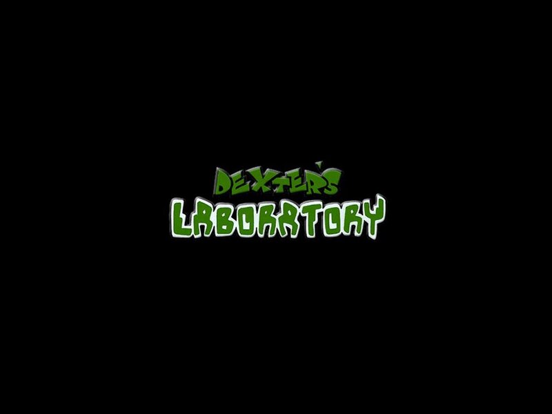 Dexter's Laboratory Logo — Green