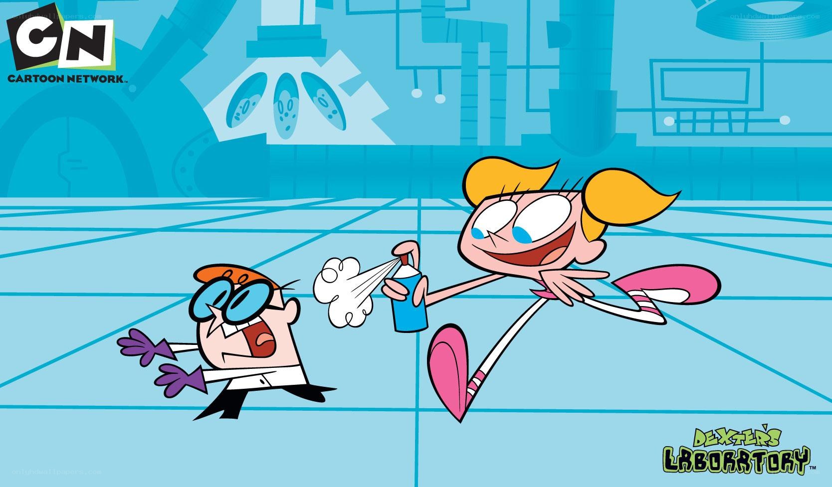 Dexter's Laboratory scene