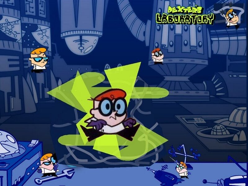 Dexter's Laboratory scene