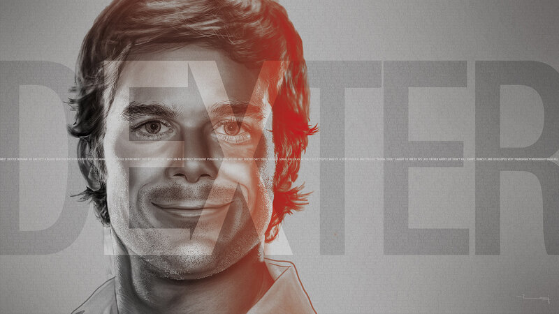 Dexter TV show promotional art