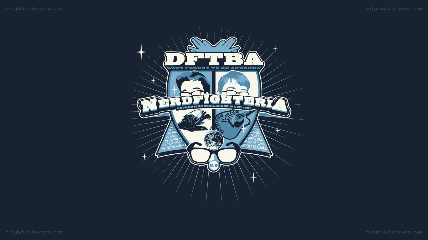DFTBA NerdFighteria Logo