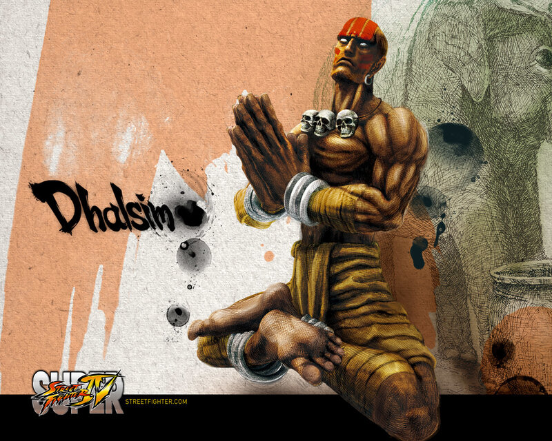 Dhalsim from Street Fighter IV