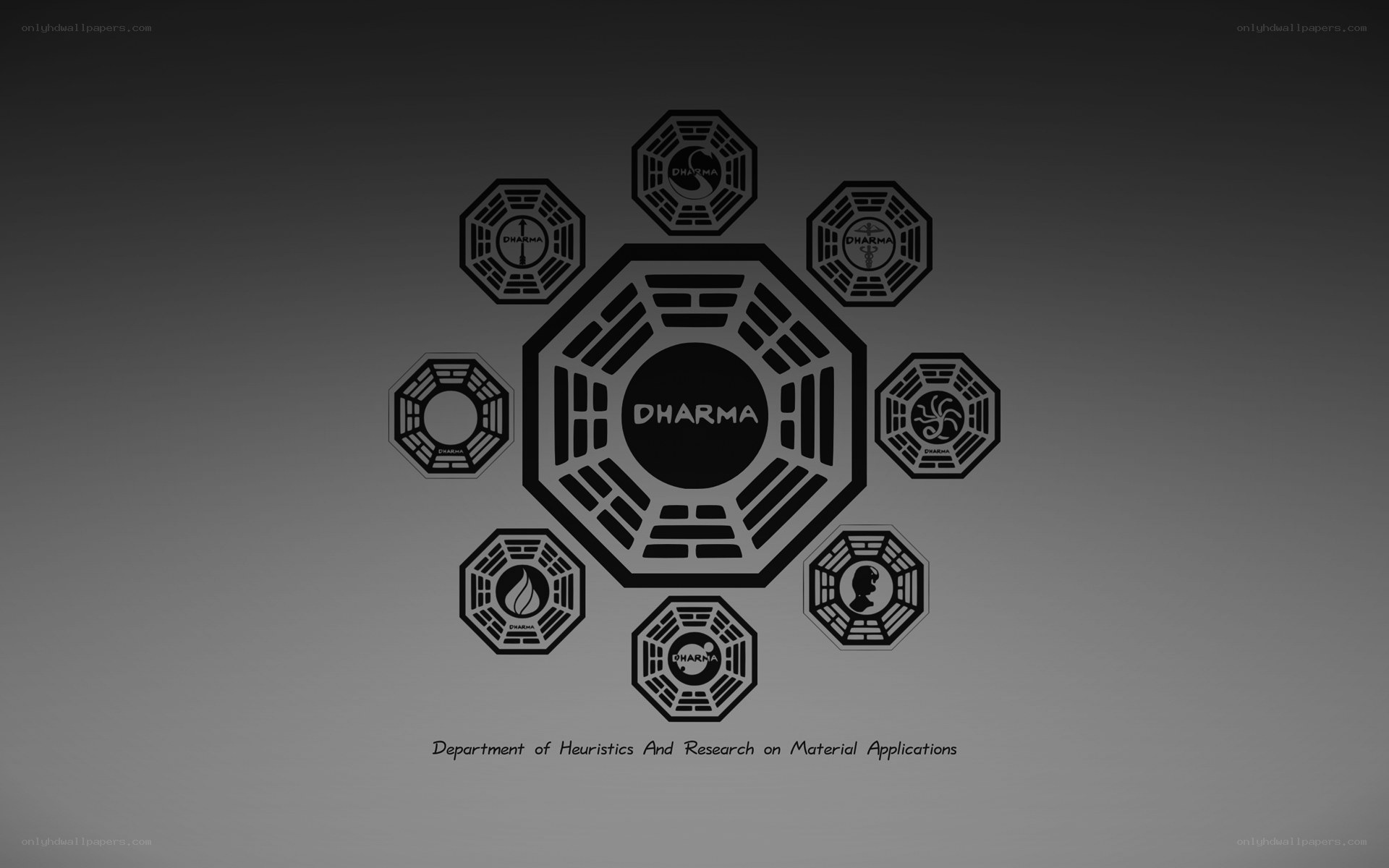 Dharma Initiative logo collage