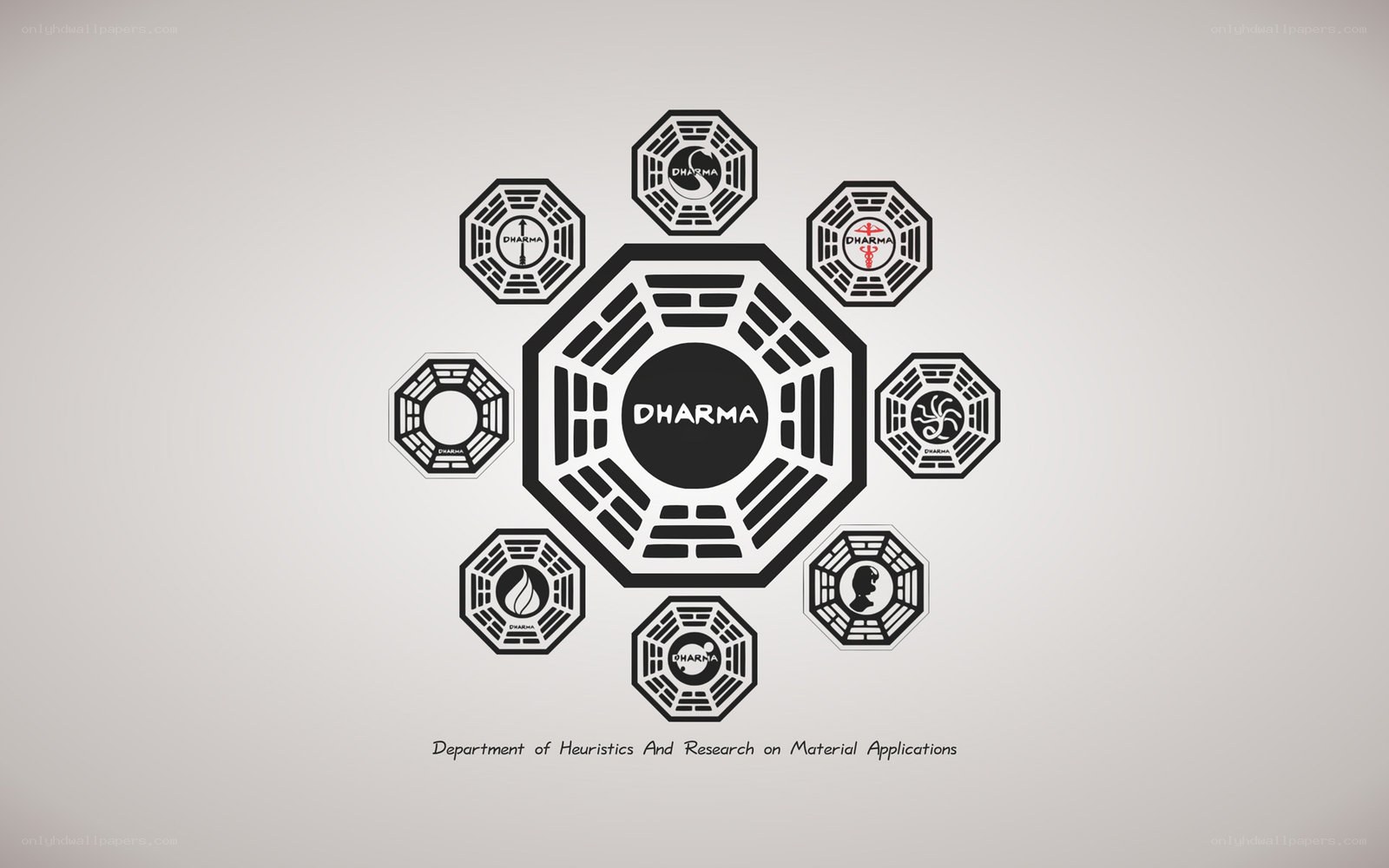 Dharma Initiative logo collage