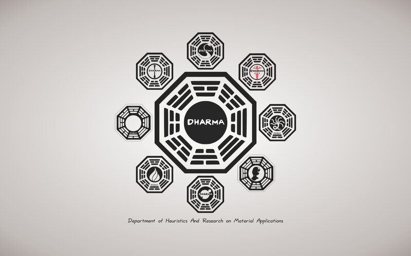 Dharma Initiative logo collage