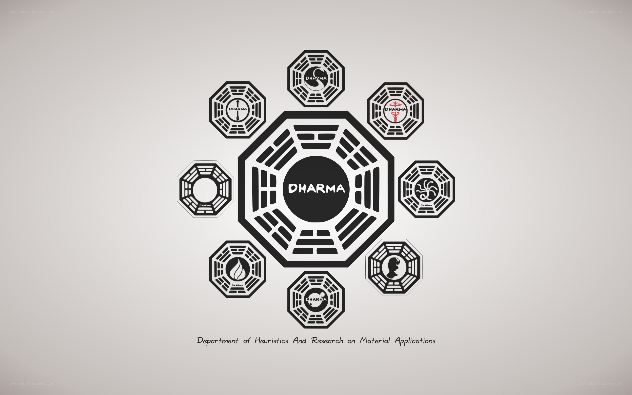 Dharma Initiative logo collage