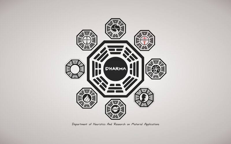 Dharma Initiative logo collage