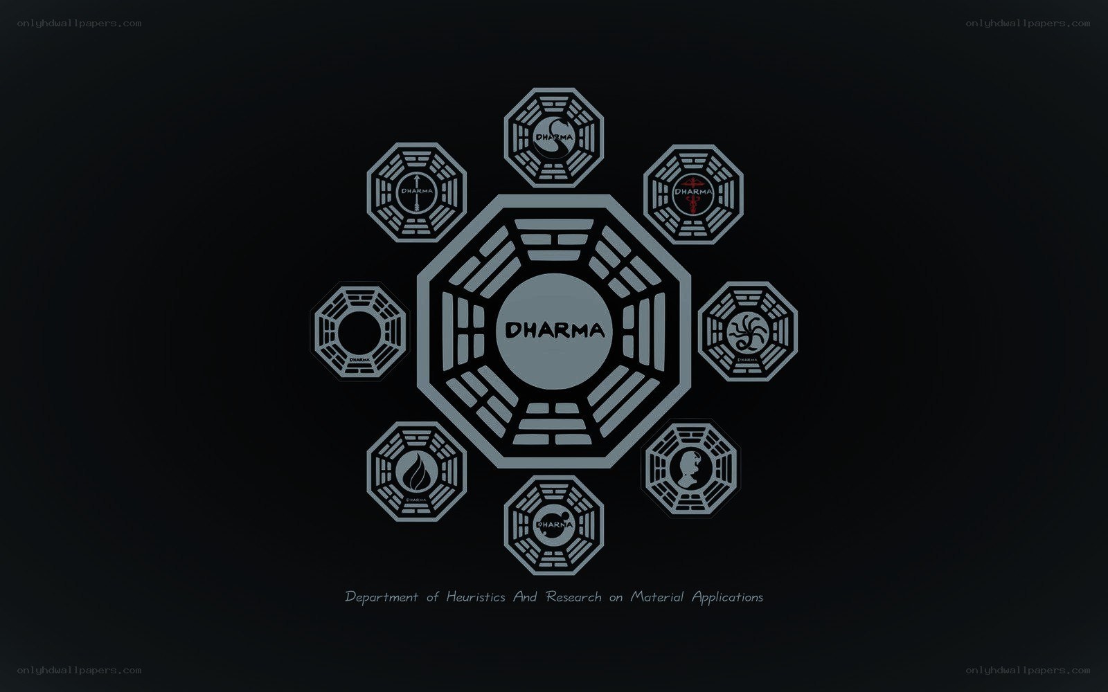 Dharma Initiative logo collage
