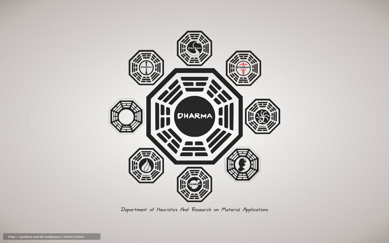 Dharma Initiative logo collage