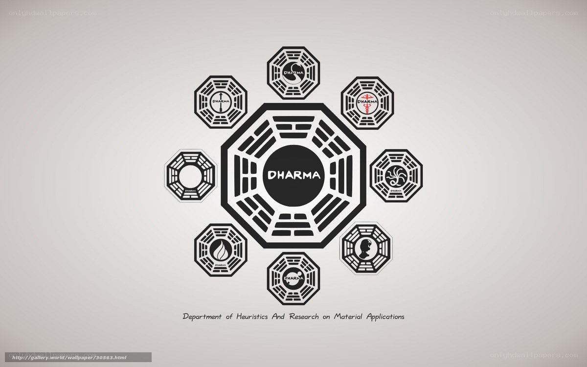 Dharma Initiative logo collage