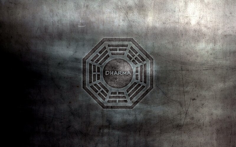 Dharma Initiative Logo — Gray