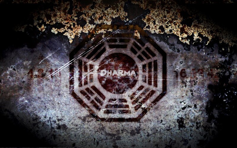 Dharma Initiative Symbol — Black