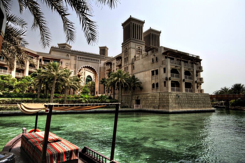 Dhow Boat on Canal