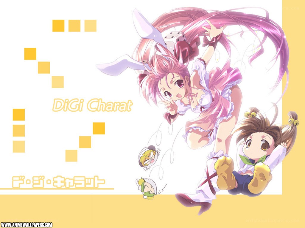 Di Gi Charat anime wallpaper