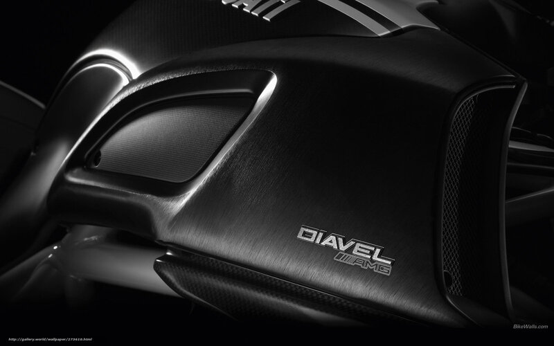 Diable AMG motorcycle detail