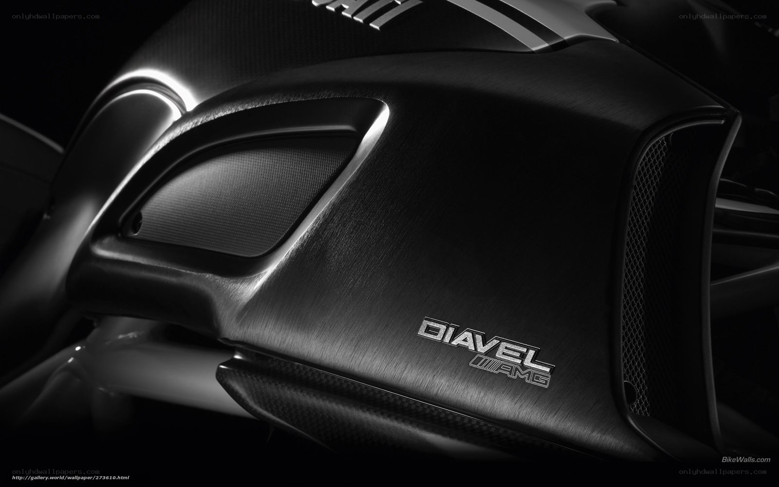 Diable AMG motorcycle detail