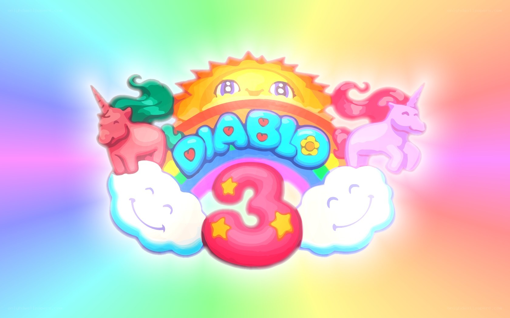 Diablo 3 with unicorns