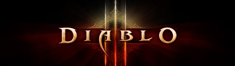 Diablo Game Logo — Black