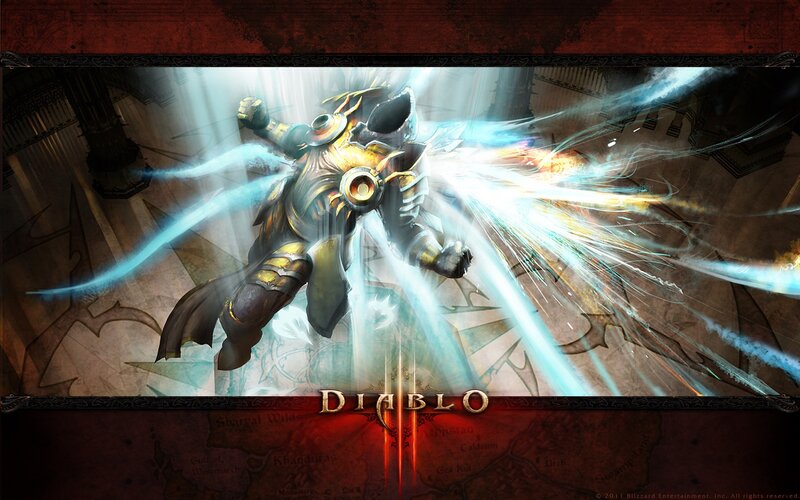 Diablo II character artwork