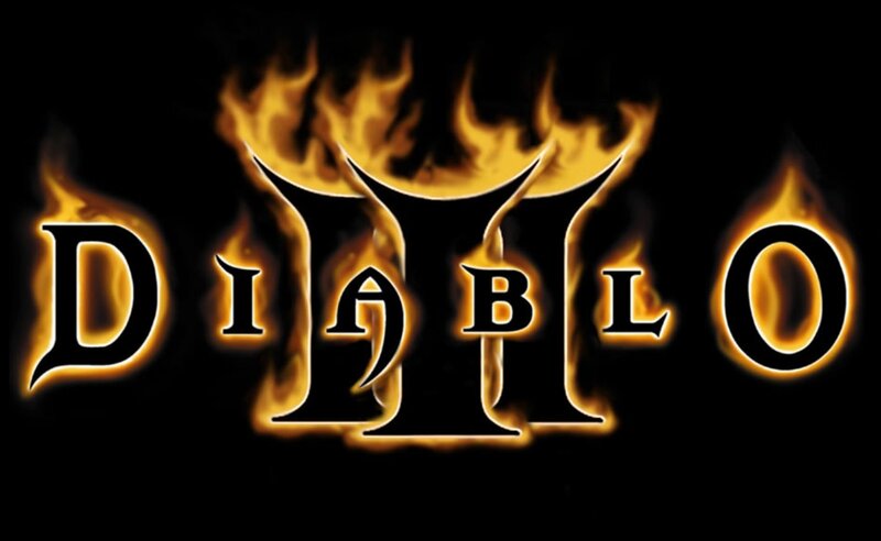 Diablo II Logo — Black