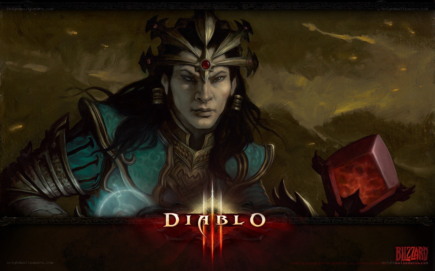 Diablo III character artwork