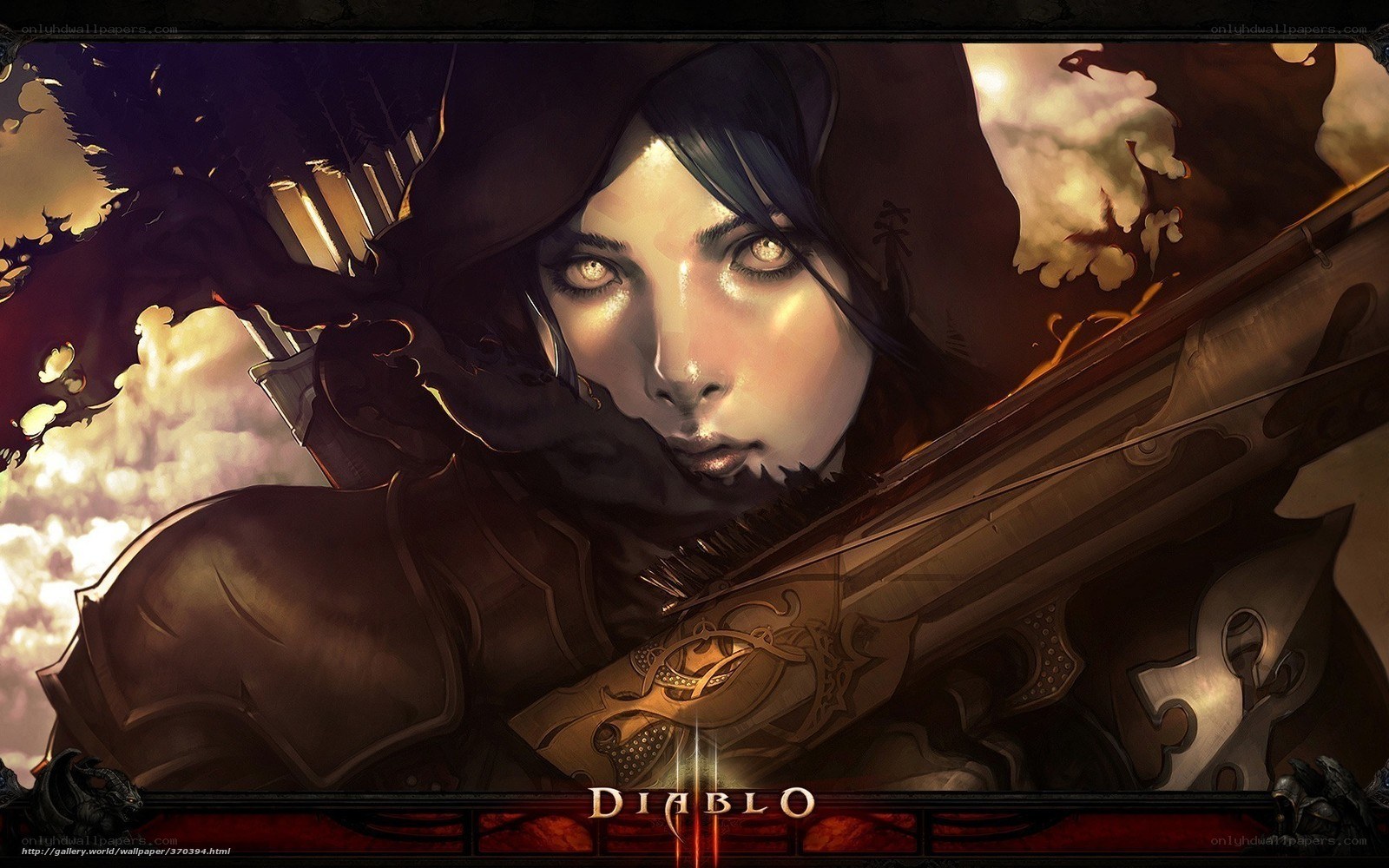 Diablo III character artwork