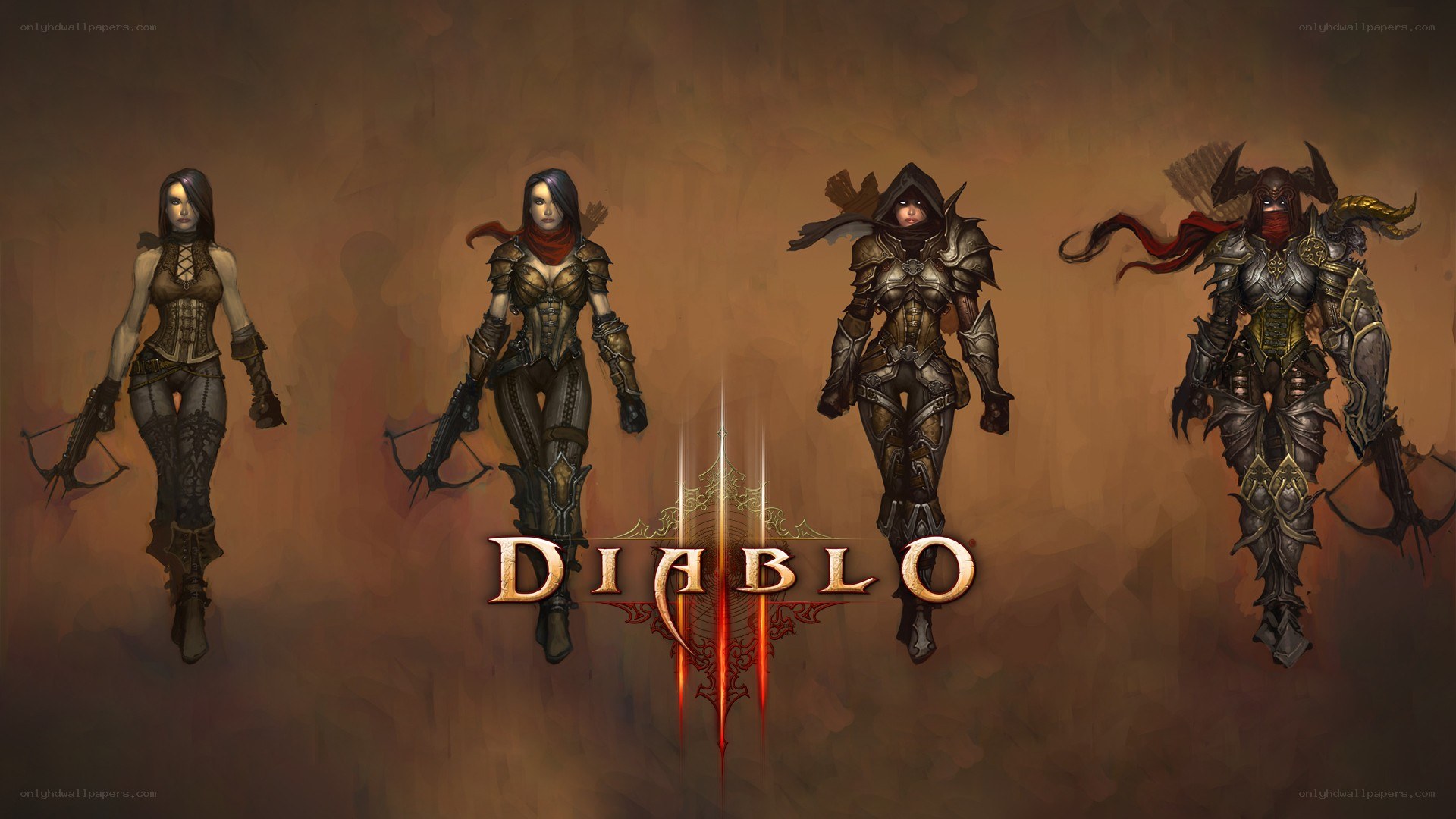 Diablo III character designs