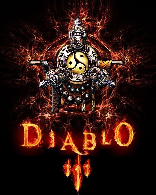 Diablo III logo art