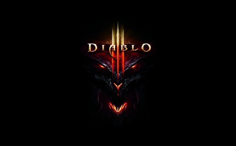 Diablo Iii Logo — Black, Dark, Ominous