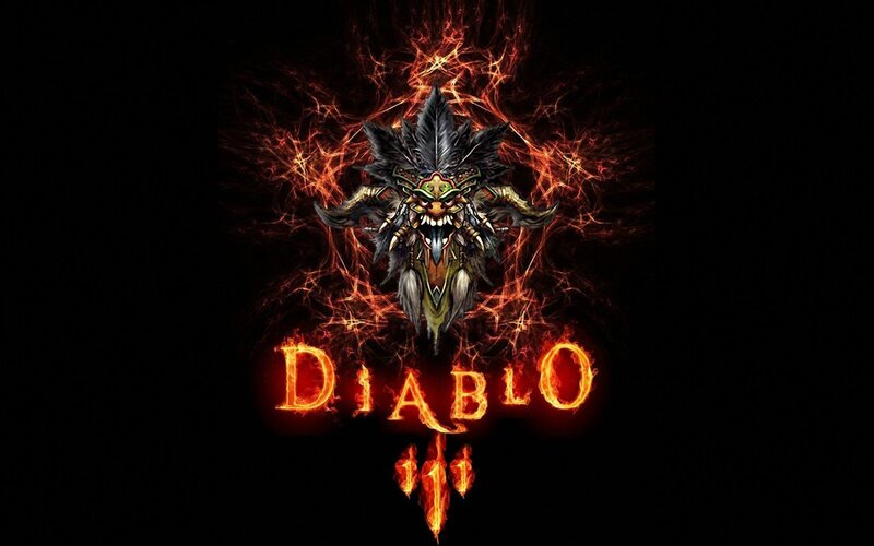 Diablo Iii Logo — Black