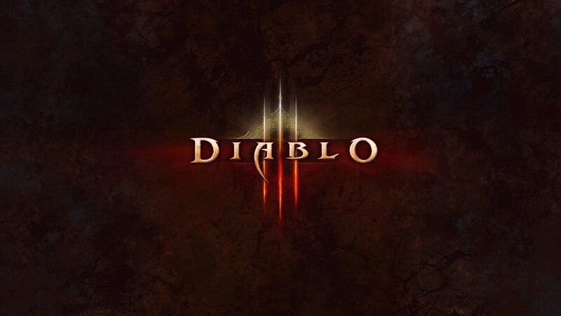 Diablo III Logo — Brown