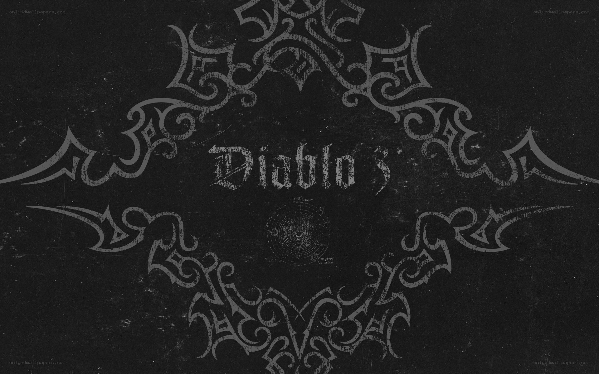 Diablo III title screen