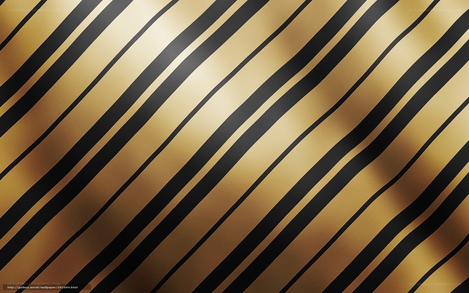 diagonal black stripes on gold