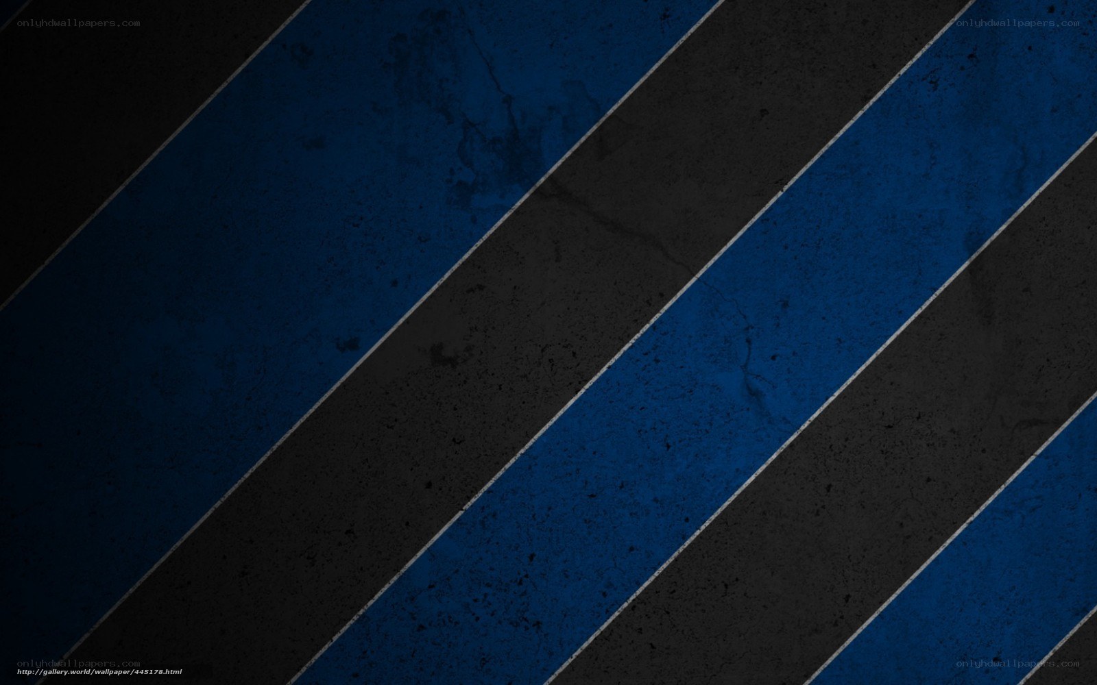 diagonal blue and black stripes