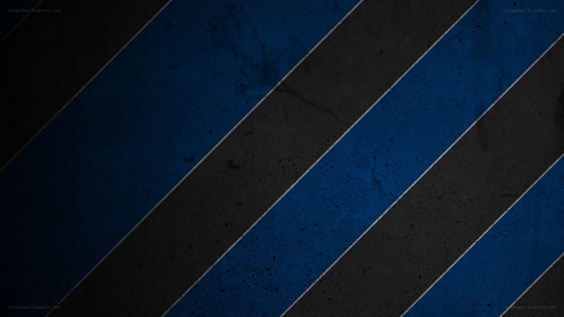 diagonal blue and black stripes