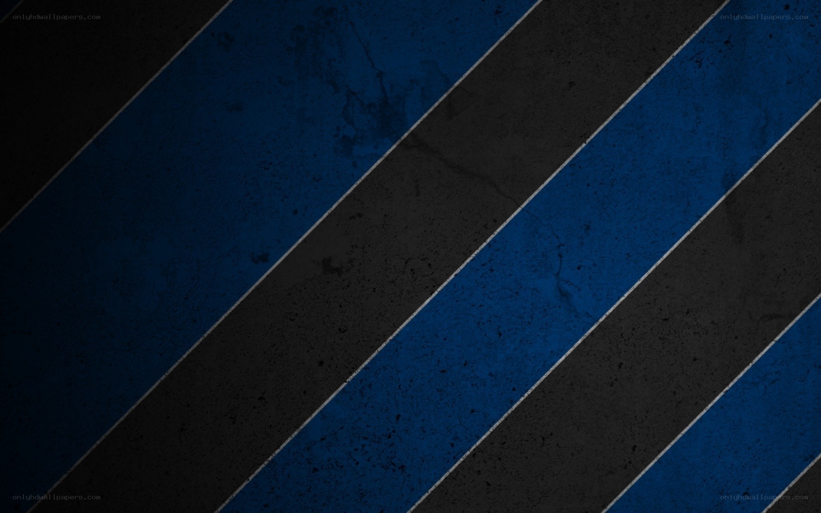 diagonal blue and black stripes