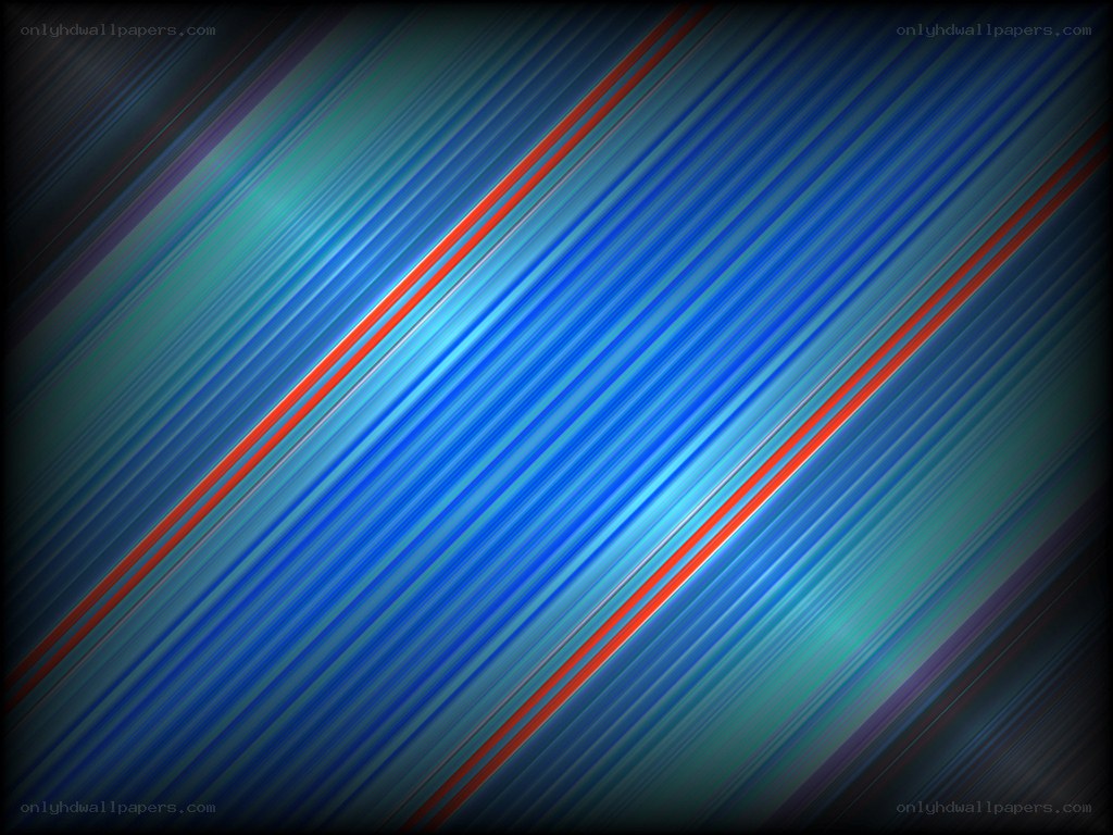 diagonal blue and red stripes