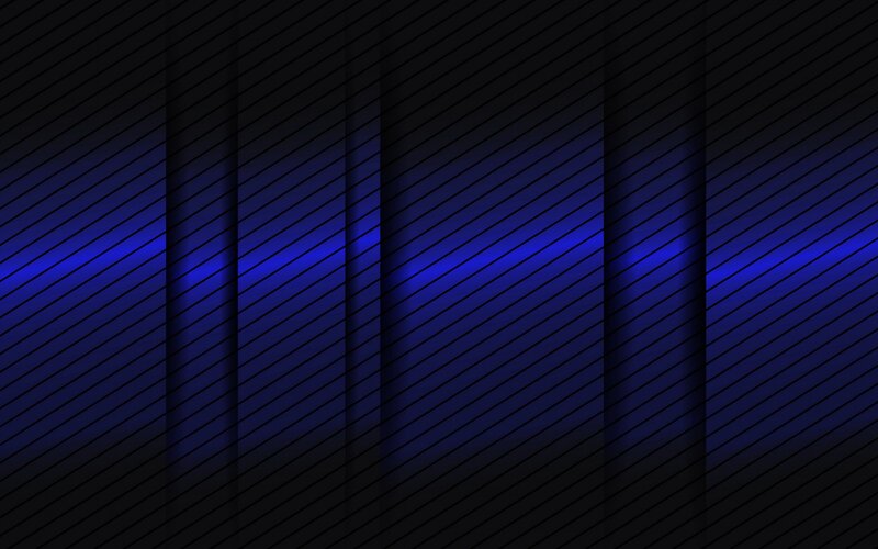 Diagonal Blue Light Lines