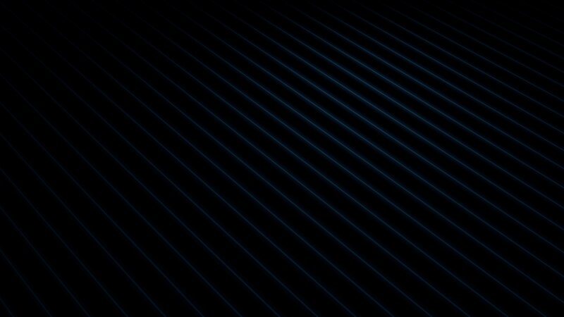 Diagonal Blue Lines — Black, Dark