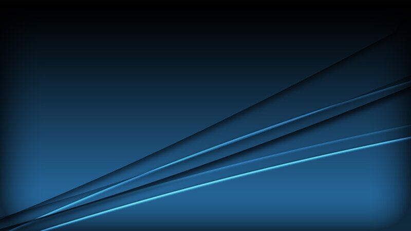 Diagonal Blue Lines — Black