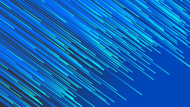 Diagonal Blue Lines — Dynamic, Abstract