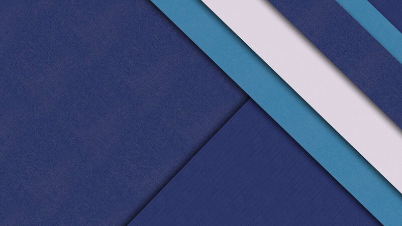 Diagonal Blue Stripes — Calm, Abstract, White