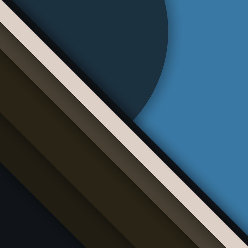Diagonal Color Bands — Blue