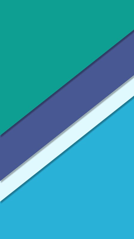 Diagonal Color Bands — Teal