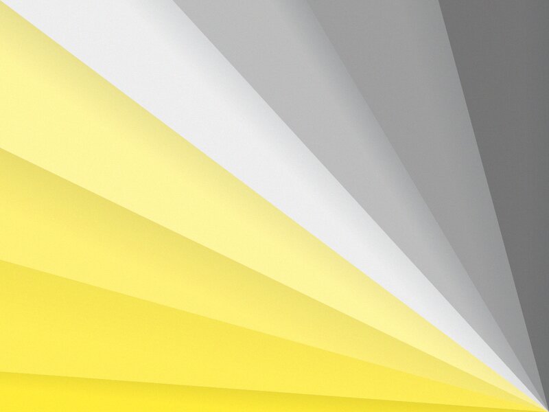 Diagonal Color Bands — Yellow, Calm
