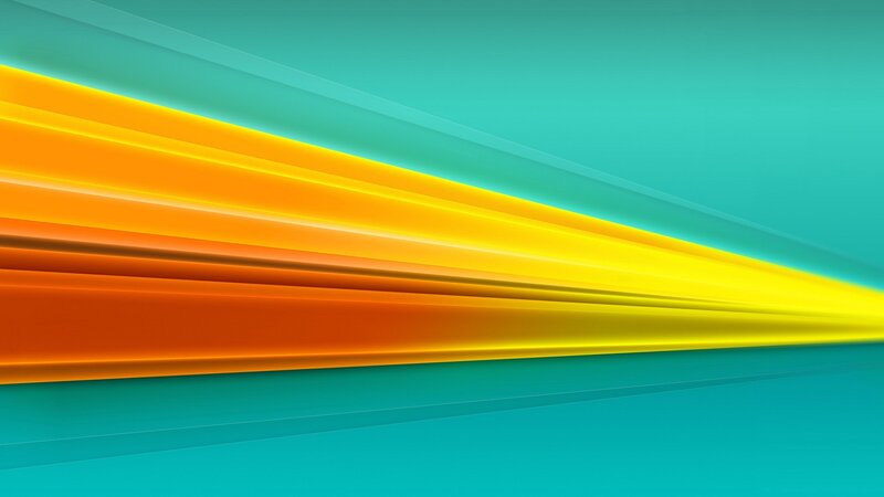 Diagonal Color Bands — Yellow