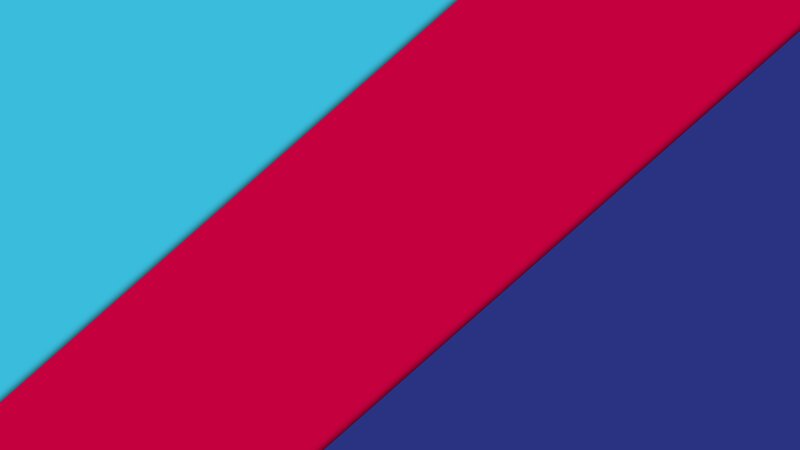 Diagonal Color Blocks — Cyan